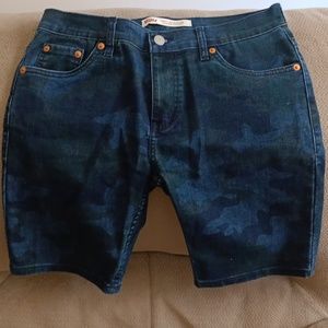 Levi's Big Boys 520tm Jean Shorts Size 16reg W28